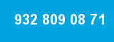 932 809 08 71 932 809 08 71